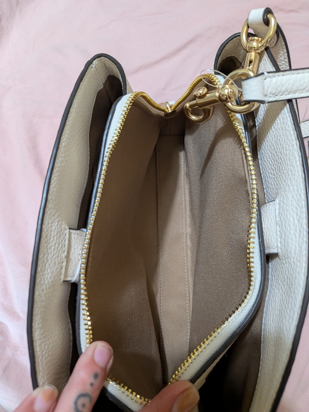 Coach Savannah Satchel With Matching Floral Wallet - Picture 5 of 7